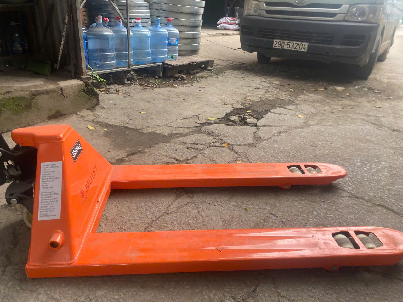 Xe nâng tay thấp 3 tấn model AC30