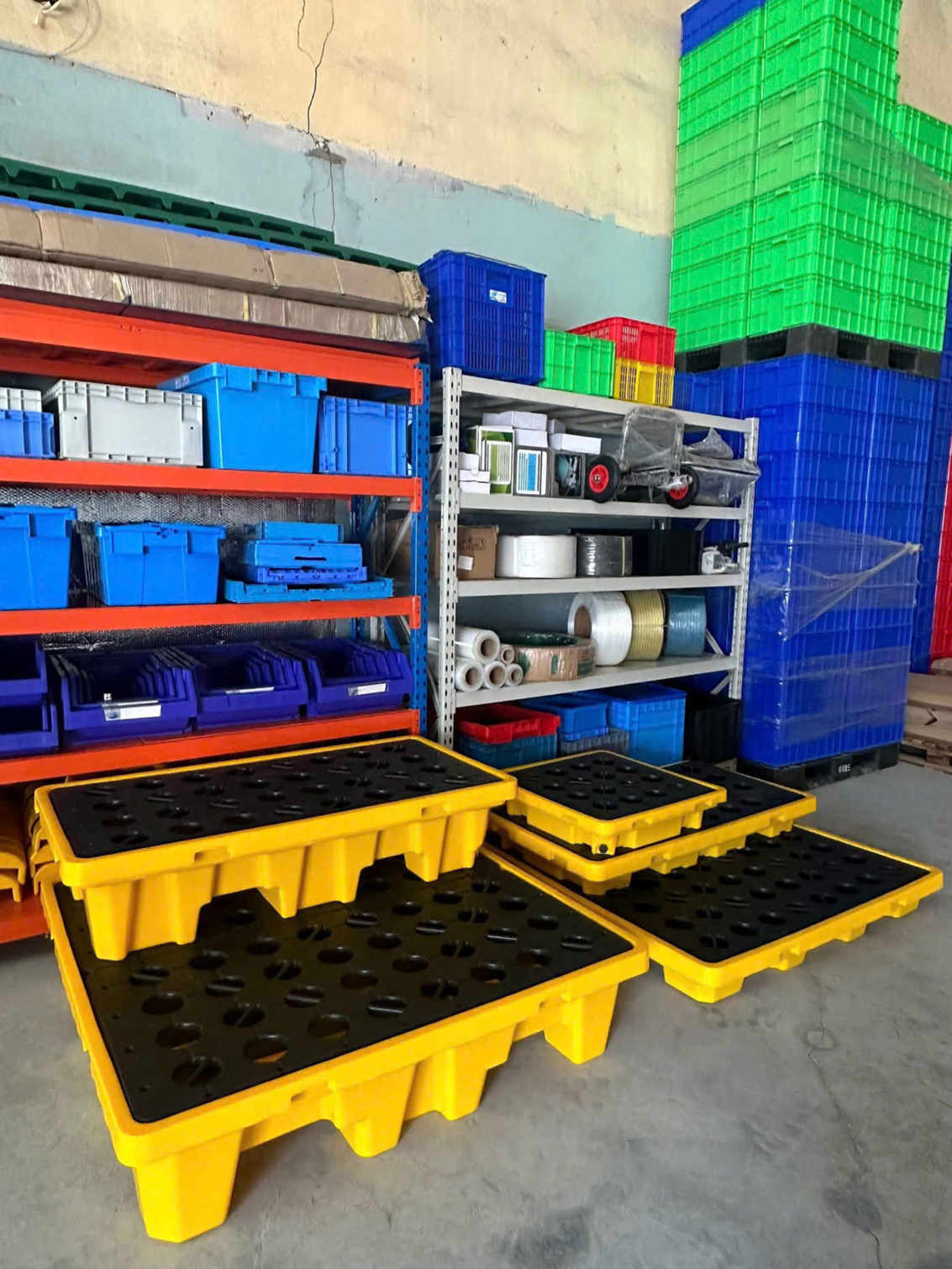 Pallet chống tràn 1300×680×300