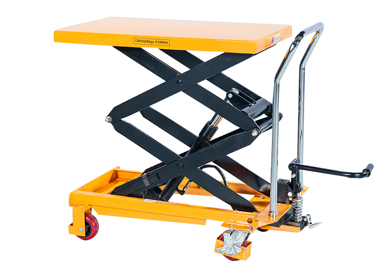 Xe nâng mặt bàn 150 Kg cao 1m2