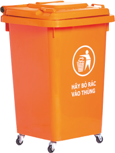 Thùng rác 60 lít nắp kín